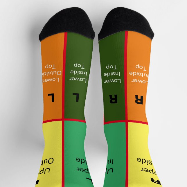 Crew Socks - Example #1 (Top)