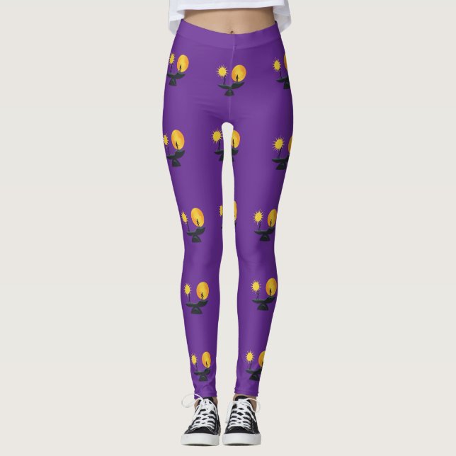 Crew Socks Leggings (Front)