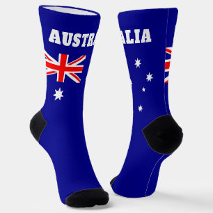 crew socks with flag of Australia
