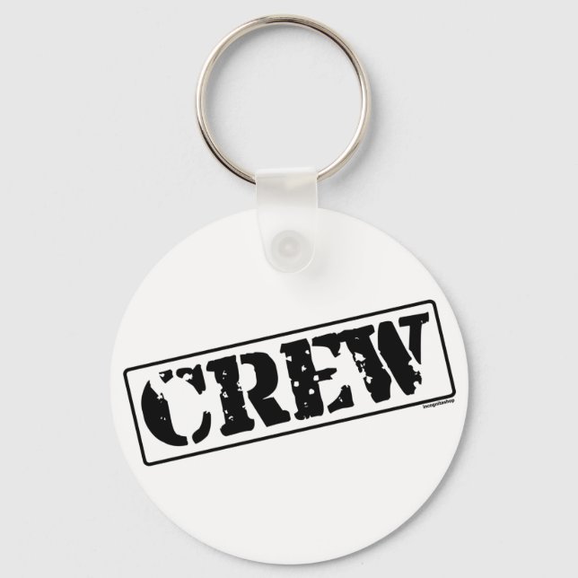 Crew Stamp Keychain (Front)