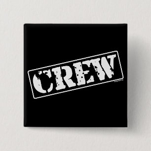Crew Stamp Pinback Button
