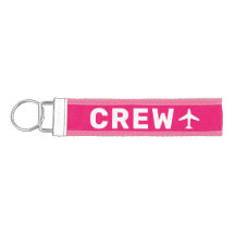 Crew Tag Personalized Name Custom Keychain