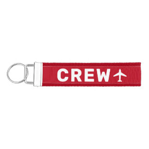 Crew Tag Personalized Name Custom Keychain