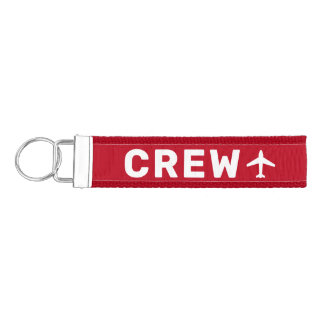 Crew Tag Personalized Name Custom Keychain