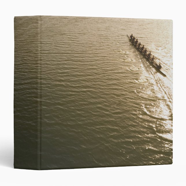 Crew Team 3 Ring Binder (Front/Spine)