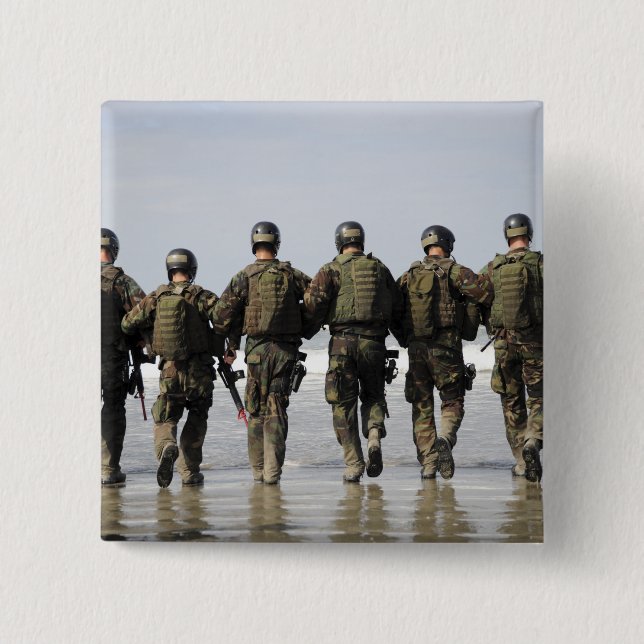 Crewman Qualification Training students Pinback Button (Front)