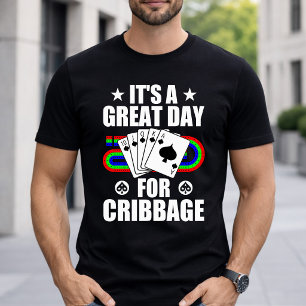 Cribbage Board For Cribbage Card Game Player Funny T-Shirt