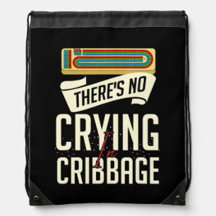 Cribbage Board Player Card Game Rules Crib Play Drawstring Bag