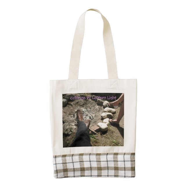 Cribbage by Lantern Light Tote (Front)