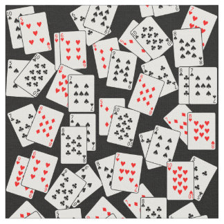 Cribbage Cards Fabric