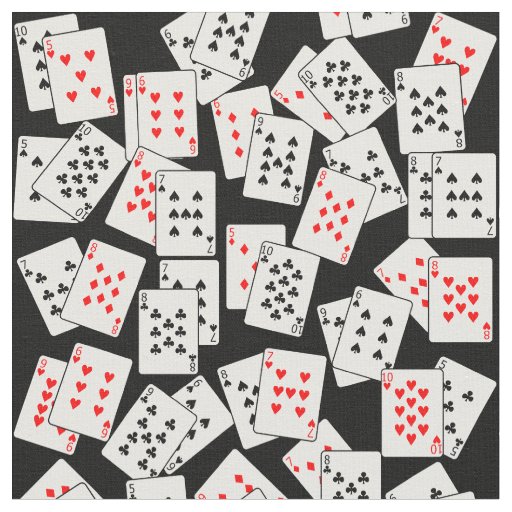Cribbage Cards Fabric