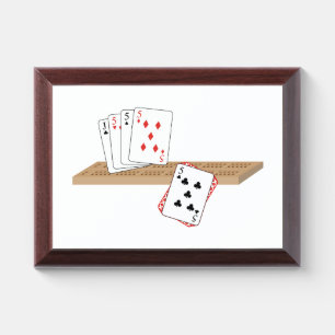 Cribbage Hand Award Plaque