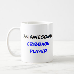cribbage player2, awesome coffee mug