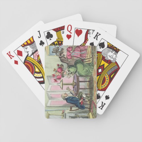 Cribbage published by Thomas McLean London colo Poker Cards