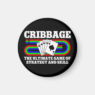 Cribbage The Ultimate Game Of Strategy And Skill Magnet