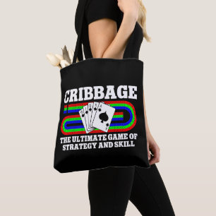 Cribbage The Ultimate Game Of Strategy And Skill Tote Bag