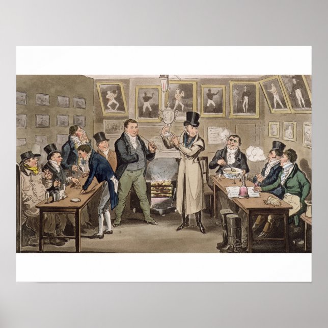 Cribb's Parlour: Tom introducing Jerry and Logic t Poster (Front)