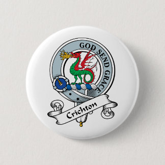 Crichton Clan Badge Button