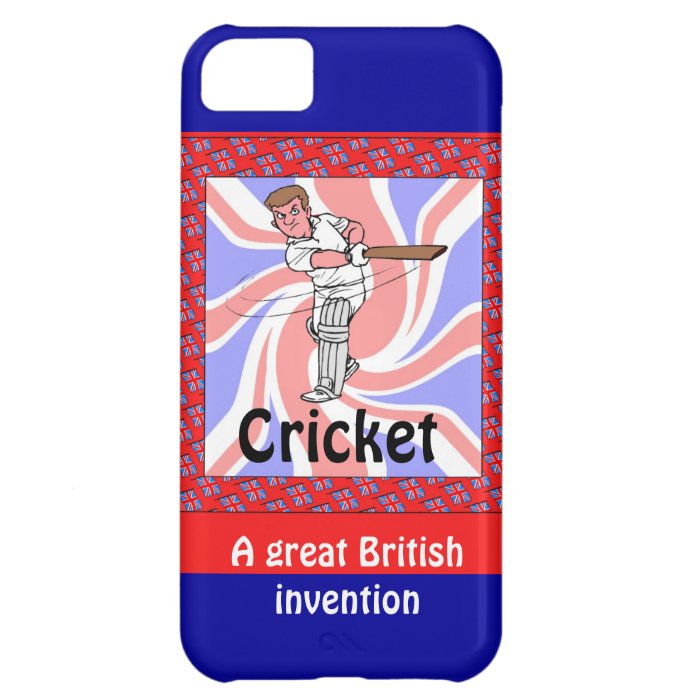 Cricket, a great British invention iPhone 5C Cases