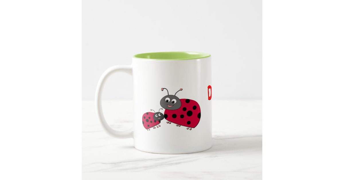 Cricket Alphabet and Ladybug Mug | Zazzle