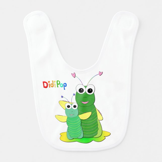 Cricket Alphabet Bib (Front)