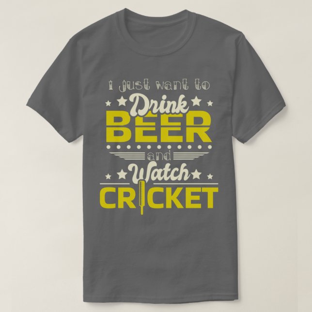 Cricket And Beer Essential TShirt Classic TShirt (Design Front)