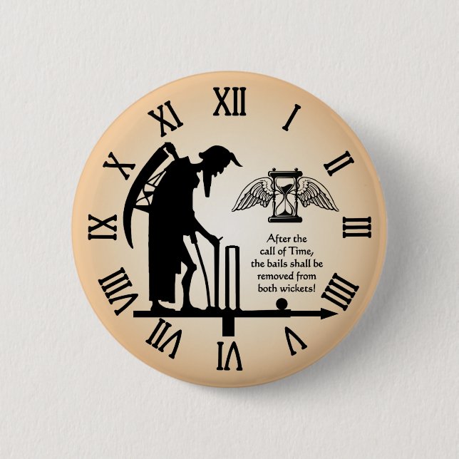Cricket Badge Button (Front)