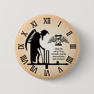 Cricket Badge Button