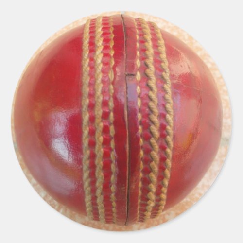 Cricket Balljpg Classic Round Sticker