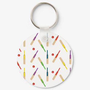 Cricket bats/ balls Key Chain