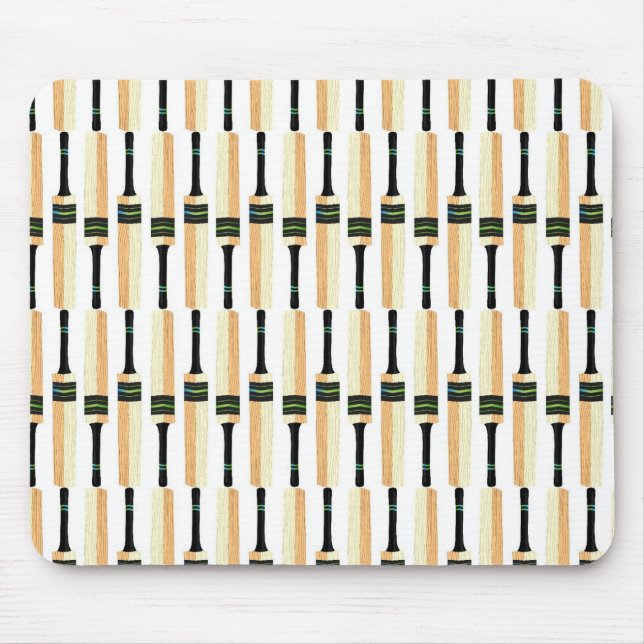 Cricket Bats Mouse Pad (Front)