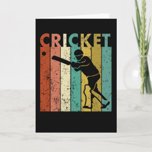 Cricket Bowler Bat Cricketer Gift Card