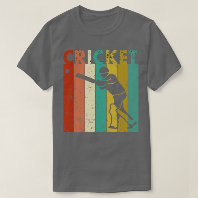 Cricket Bowler Bat Cricketer Gift  T-Shirt (Design Front)
