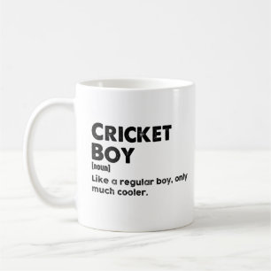 Cricket Boy Funny Dictionary Definition  Coffee Mug