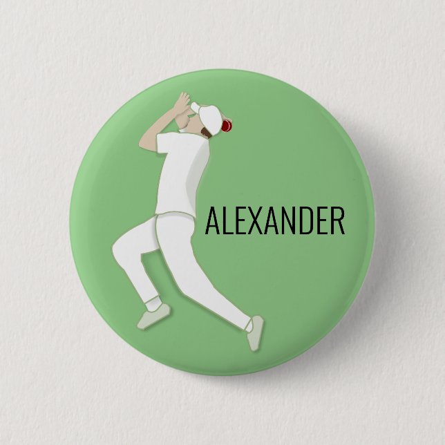 Cricket Button (Front)