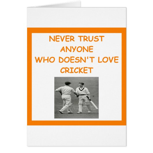 CRICKET CARDS (Front)