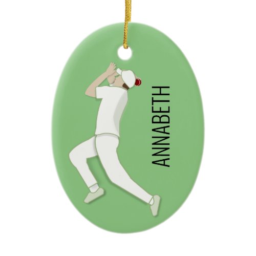 Cricket Ceramic Ornament