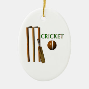Cricket Ceramic Ornament
