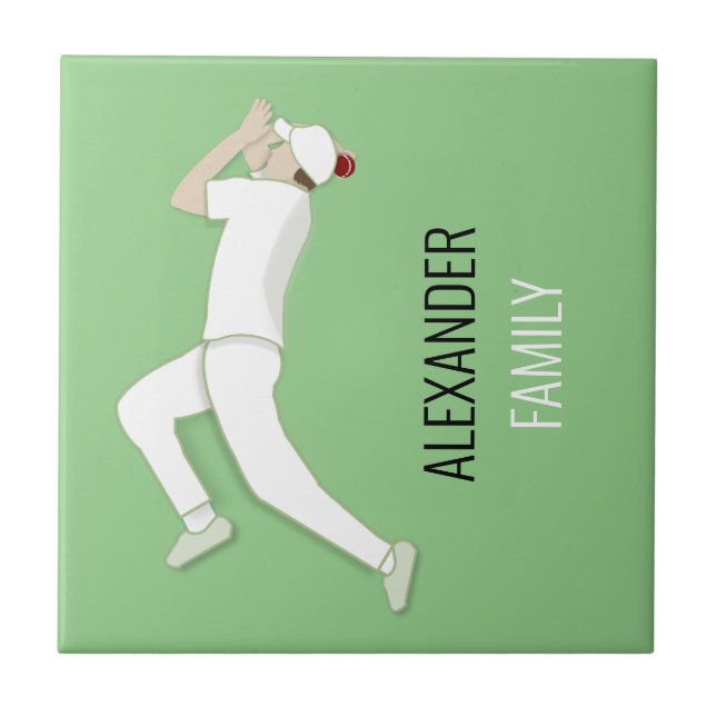 Cricket Ceramic Tile (Front)