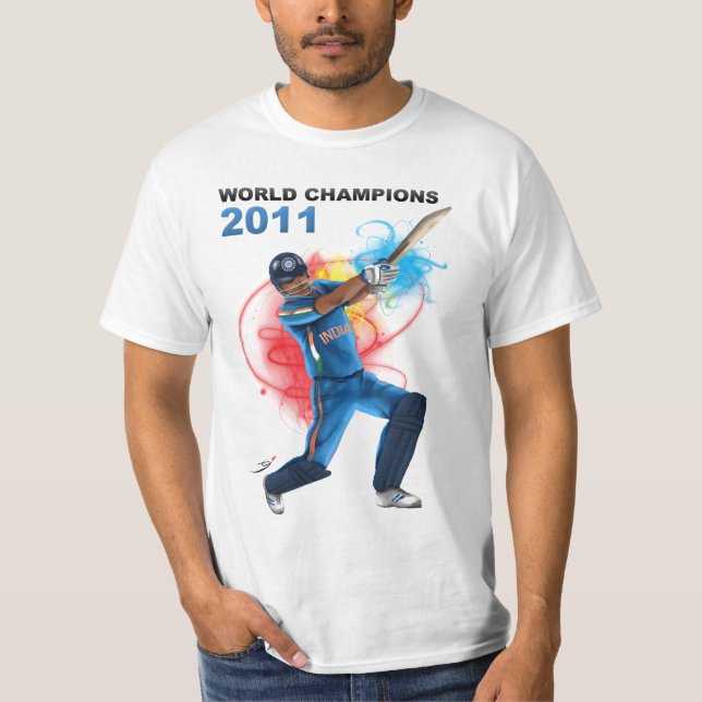 Cricket Champions - India T-Shirt (Front)