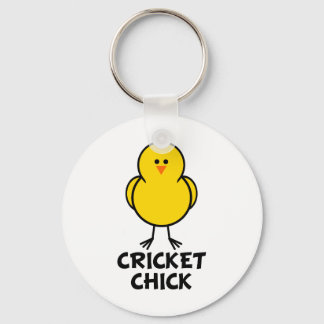 Cricket Chick Keychain