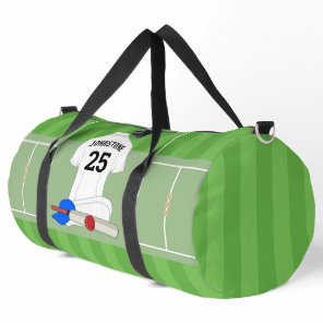 Cricket club fan/player duffle bag