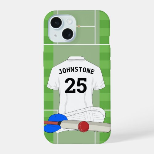 Cricket club fanplayer iPhone 15 case