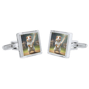 Cricket Craze: The Guinea Pigs Big Match Cufflinks