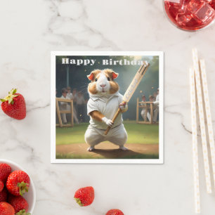 Cricket Craze: The Guinea Pigs Big Match, Napkins