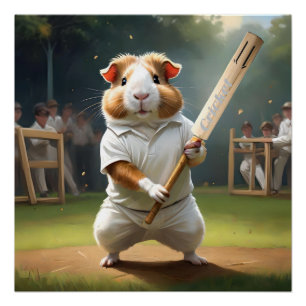 Cricket Craze: The Guinea Pigs Big Match Poster