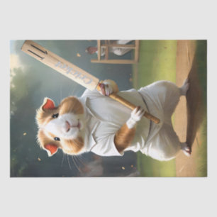 Cricket Craze: The Guinea Pigs Big Match Tissue Paper