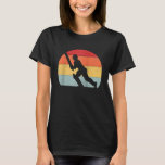 Cricket cricketer batter England India Pakistan US T-Shirt