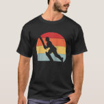 Cricket cricketer batter England India Pakistan US T-Shirt
