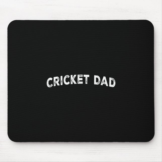 Cricket Dad  Mouse Pad (Front)
